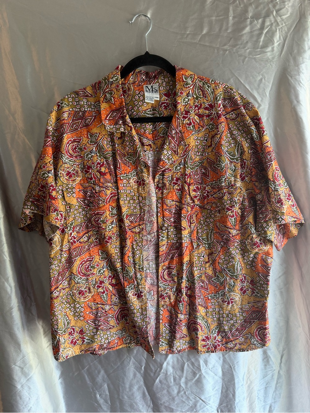 Vintage Maggie Sweet Camp Blouse Plus Size 24W